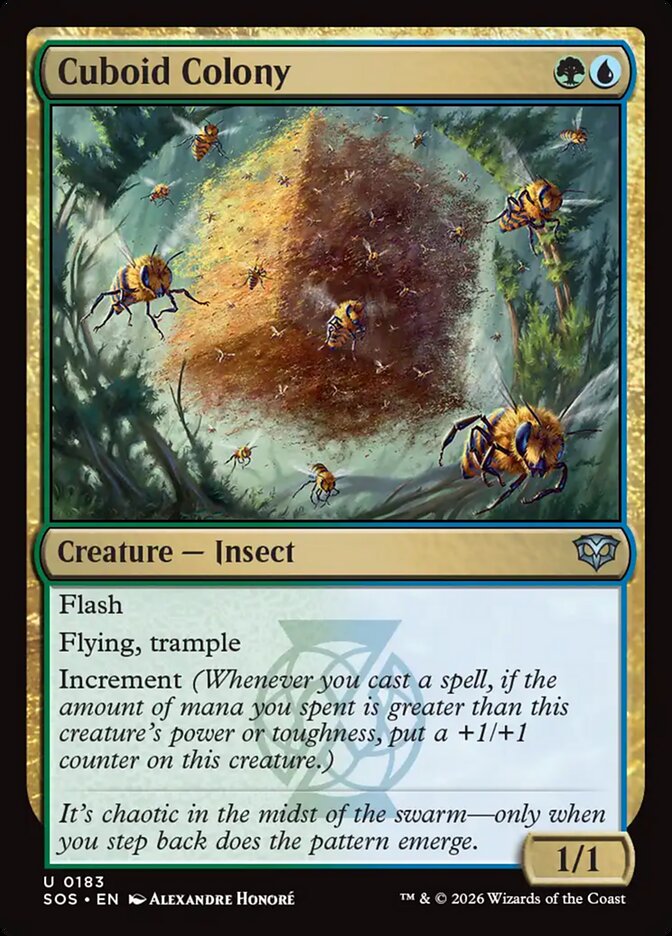 Cuboid Colony, Secrets Of Strixhaven Card Art
