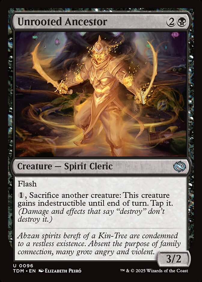 Unrooted Ancestor, Tarkir: dragonstorm Card Art