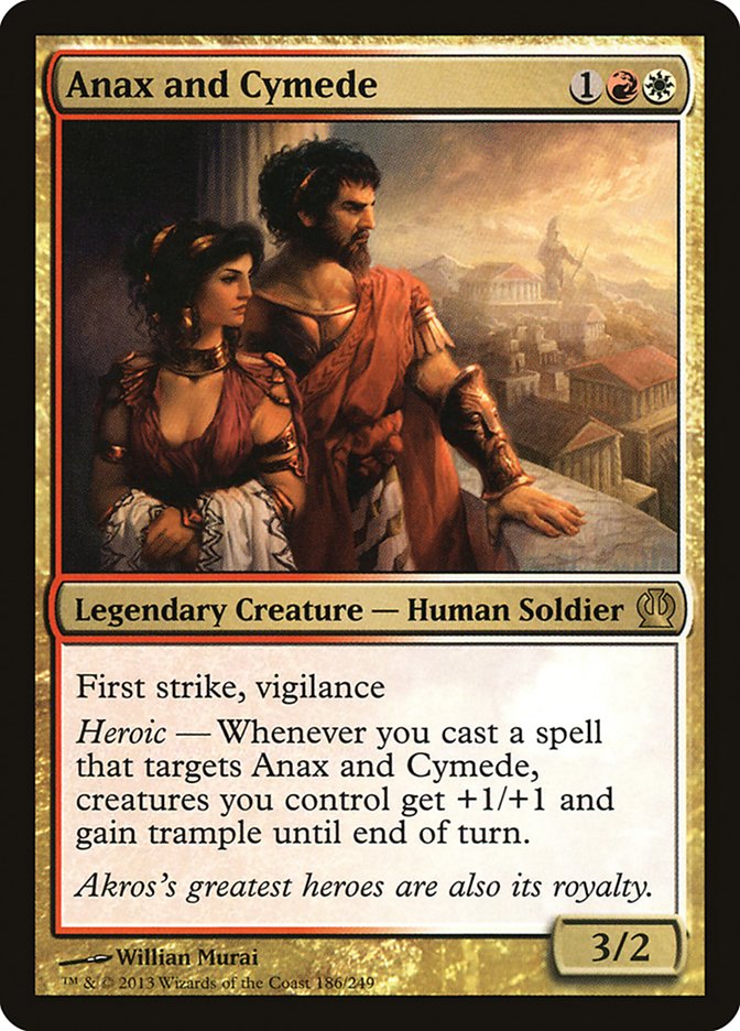 Anax and Cymede, Theros Card Art