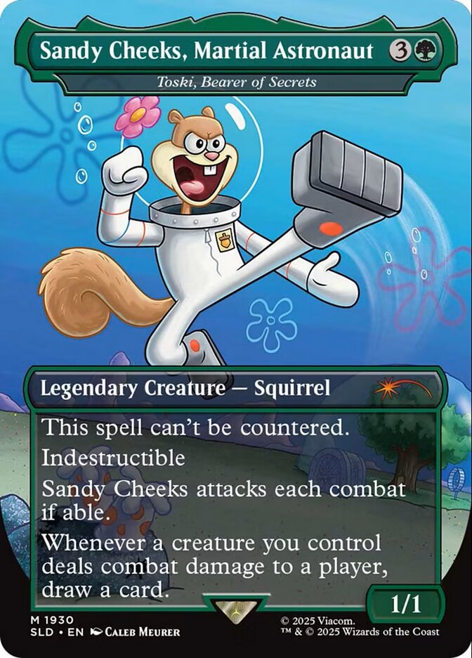 Toski, Bearer of Secrets, Secret Lair Drop Card Art