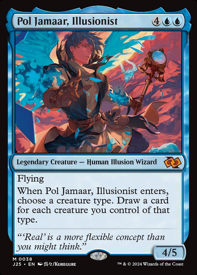 Pol Jamaar, Illusionist, Foundations Jumpstart Card Art