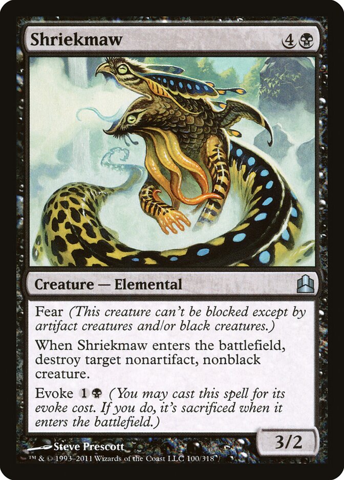 Shriekmaw, Commander 2011 Card Art