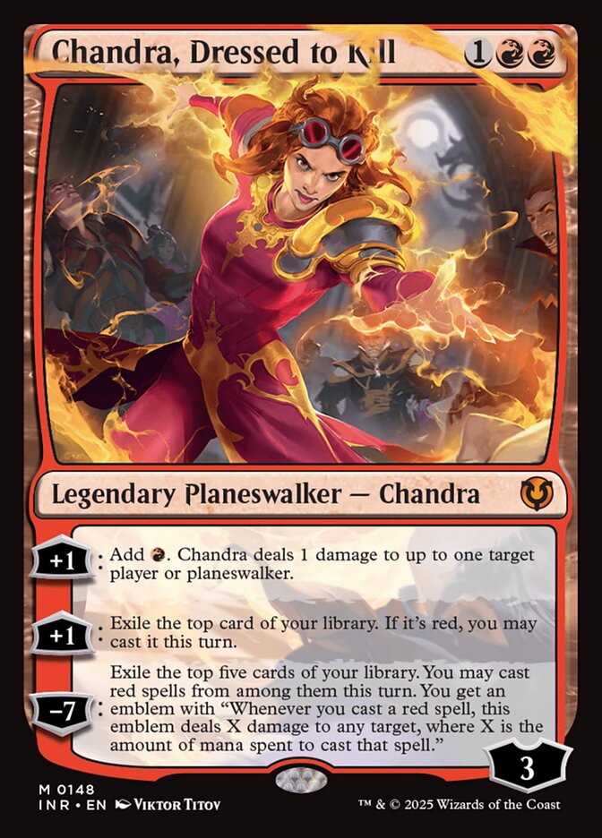 Chandra, Dressed to Kill, Innistrad remastered Card Art