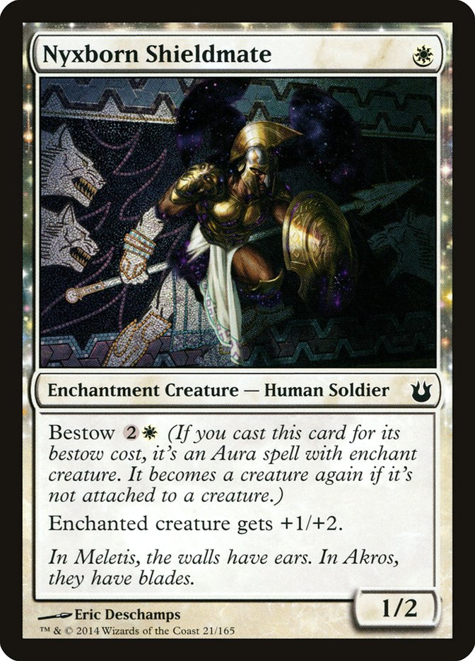 Nyxborn Shieldmate, Born Of The Gods Card Art