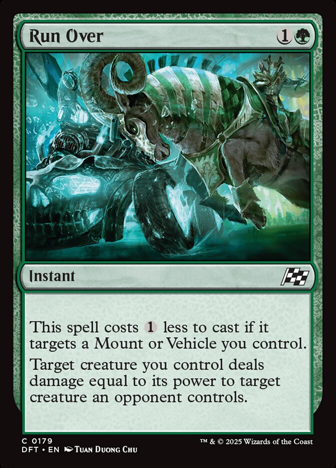 Run Over, Aetherdrift Card Art