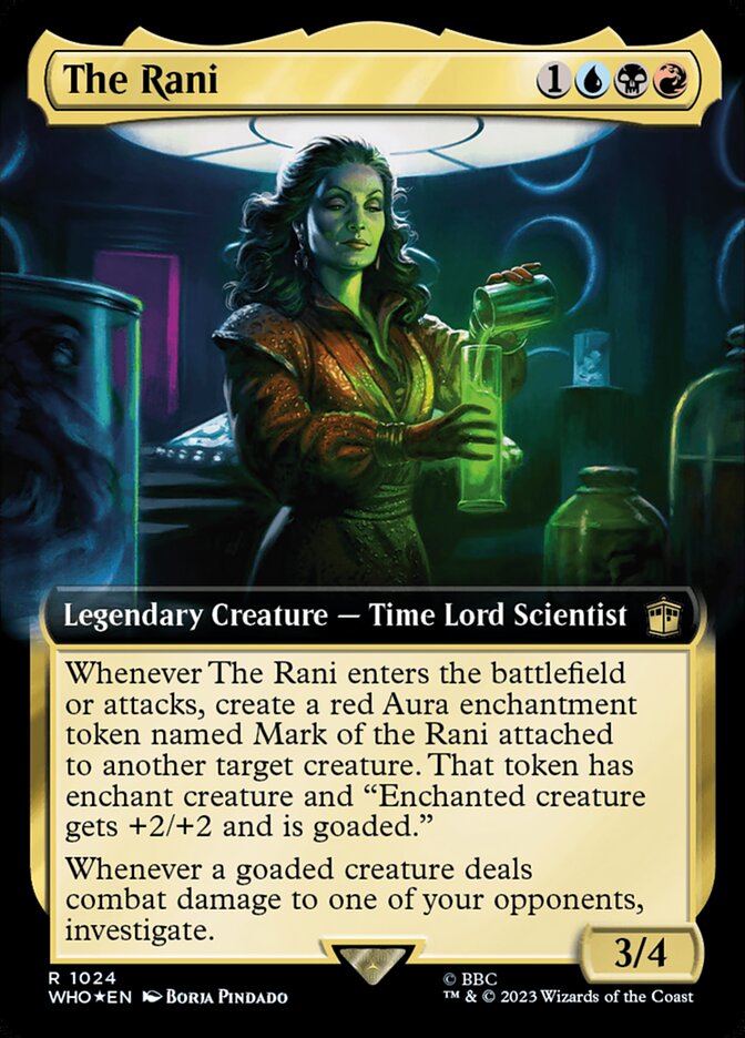 The Rani, Doctor Who Card Art