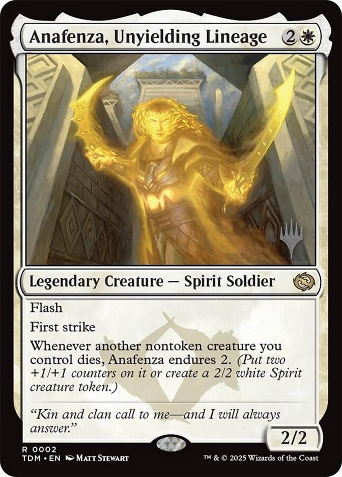 Anafenza, Unyielding Lineage, Tarkir: Dragonstorm Promos Card Art