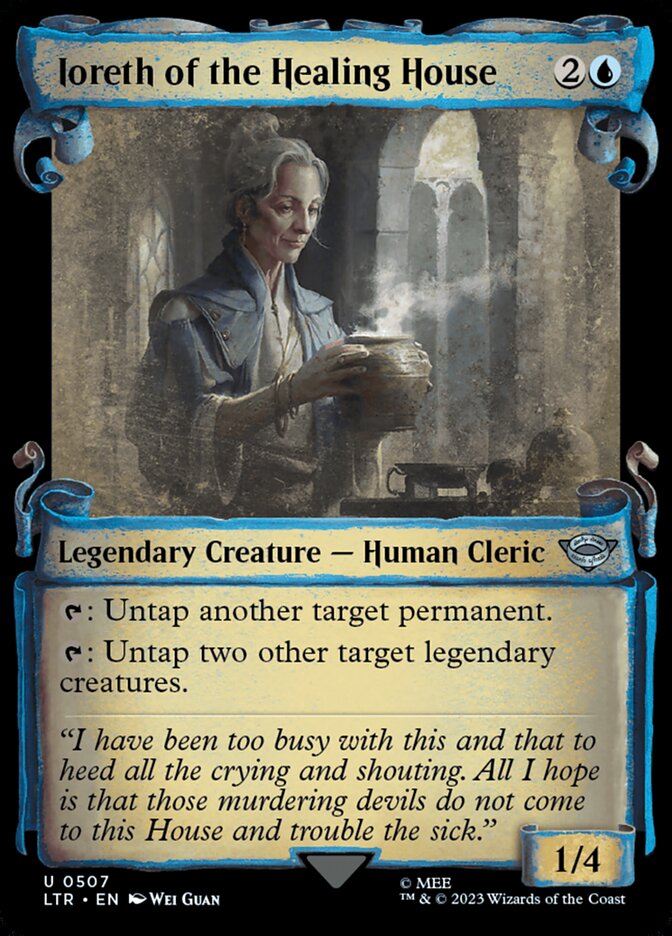 Ioreth of the Healing House, The lord of the rings: tales of middle-earth Card Art