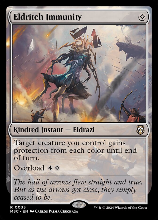 Eldritch Immunity, Modern horizons 3 commander Card Art