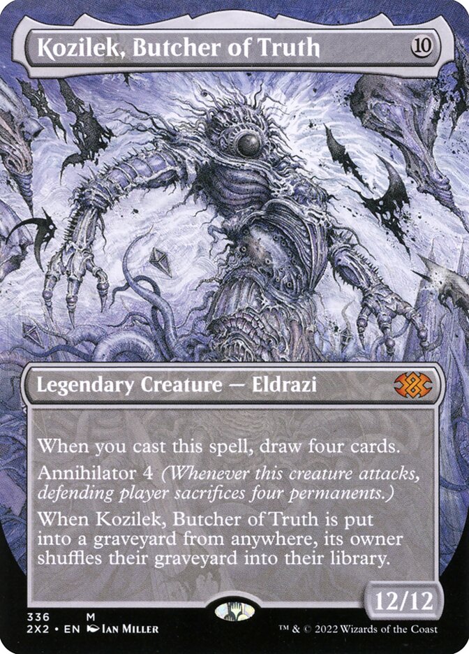Kozilek, Butcher of Truth, Double masters 2022 Card Art