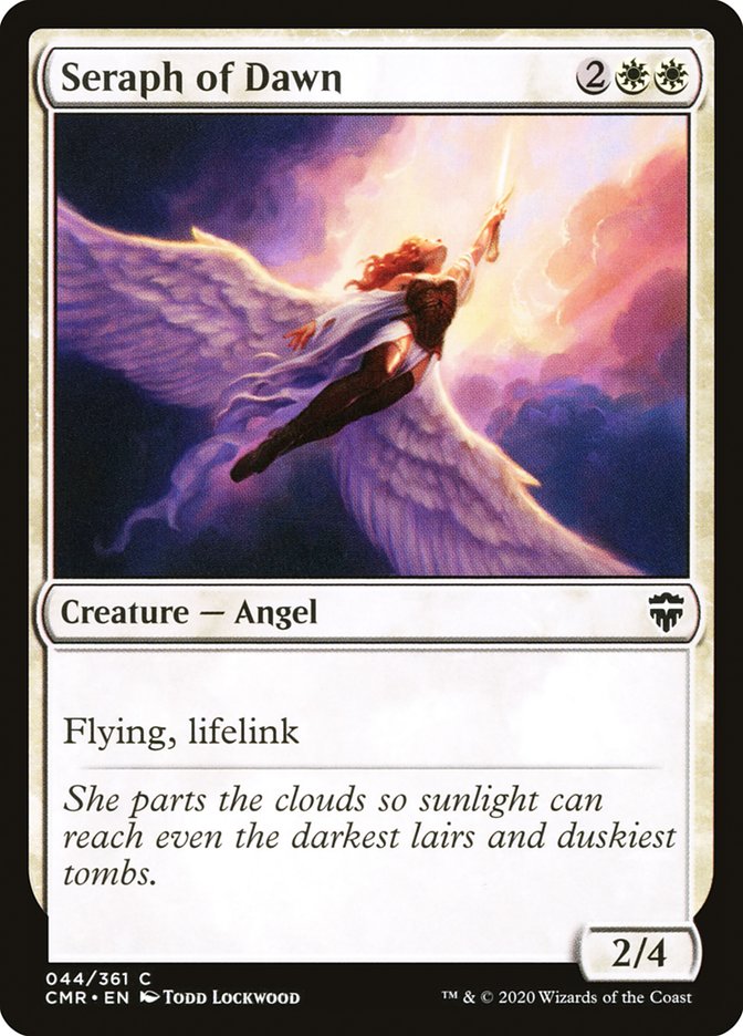 Seraph of Dawn, Commander Legends Card Art