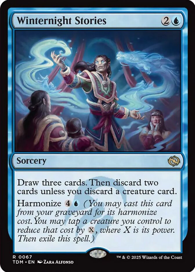 Winternight Stories, Tarkir: dragonstorm Card Art