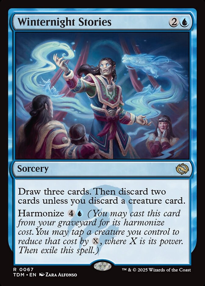 Winternight Stories, Tarkir: dragonstorm Card Art