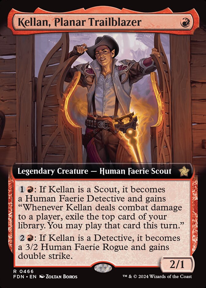 Kellan, Planar Trailblazer, Foundations Card Art