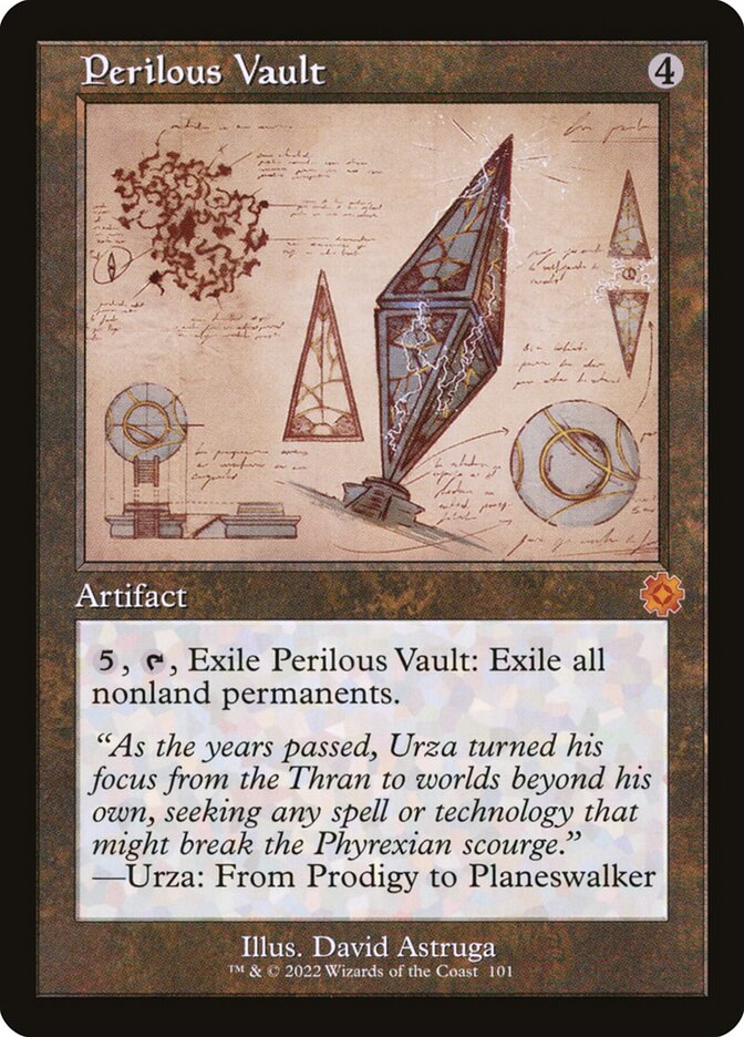 Perilous Vault, The brothers' war retro artifacts Card Art