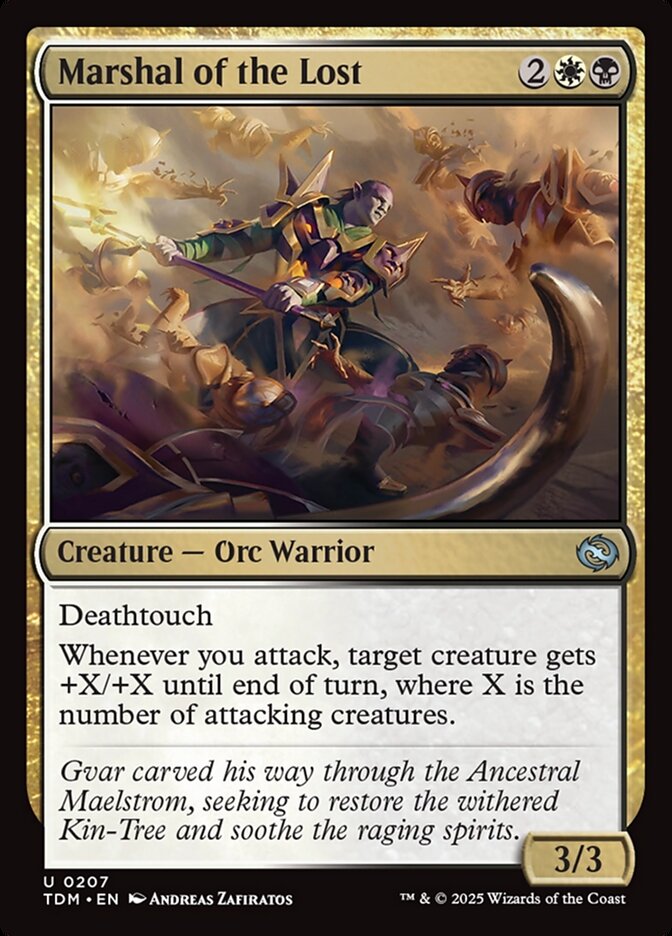 Marshal of the Lost, Tarkir: dragonstorm Card Art