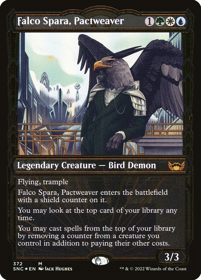 Falco Spara, Pactweaver - Gilded Foil