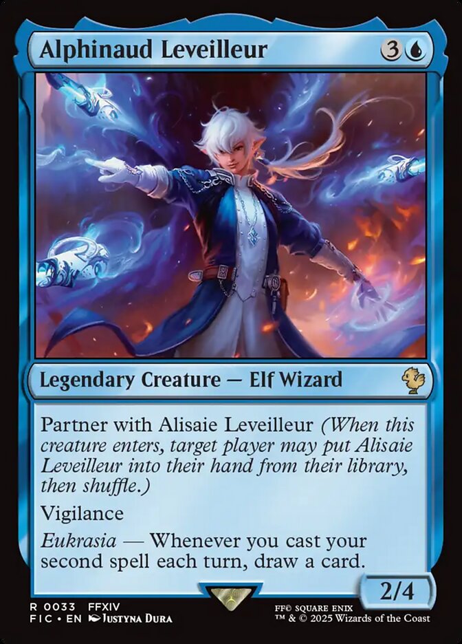 Alphinaud Leveilleur, Final fantasy commander Card Art