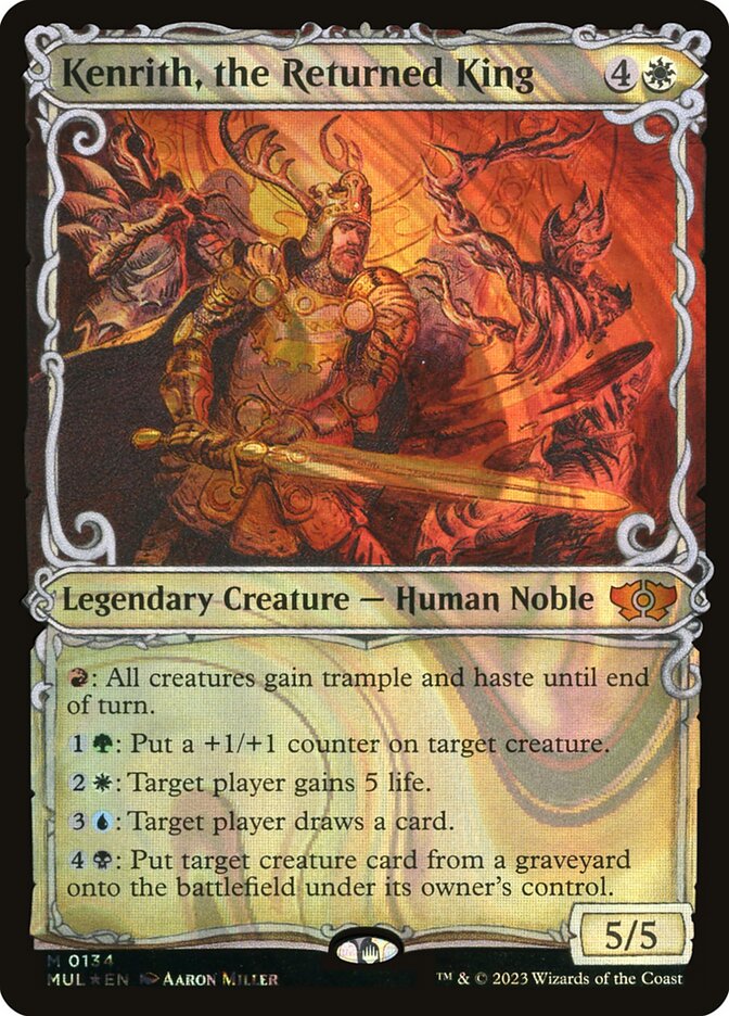 Kenrith, the Returned King - Halo Foil