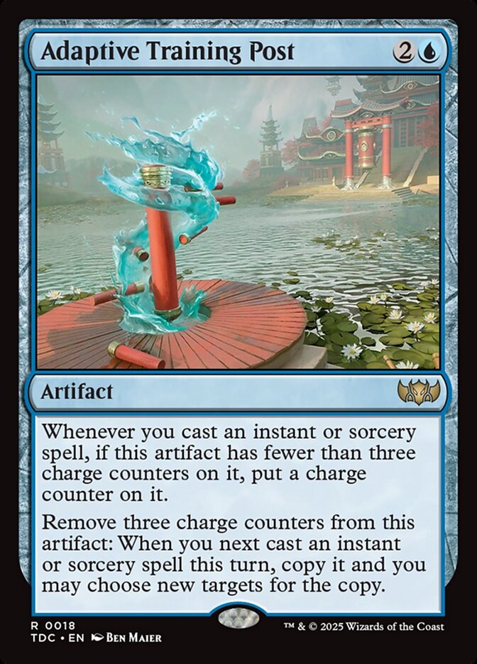 Adaptive Training Post, Tarkir: Dragonstorm Commander Card Art