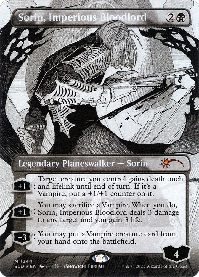 Sorin, Imperious Bloodlord, Secret Lair Drop Card Art