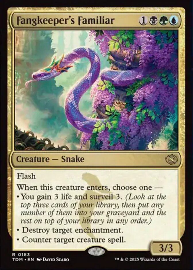 Fangkeeper's Familiar, Tarkir: dragonstorm Card Art