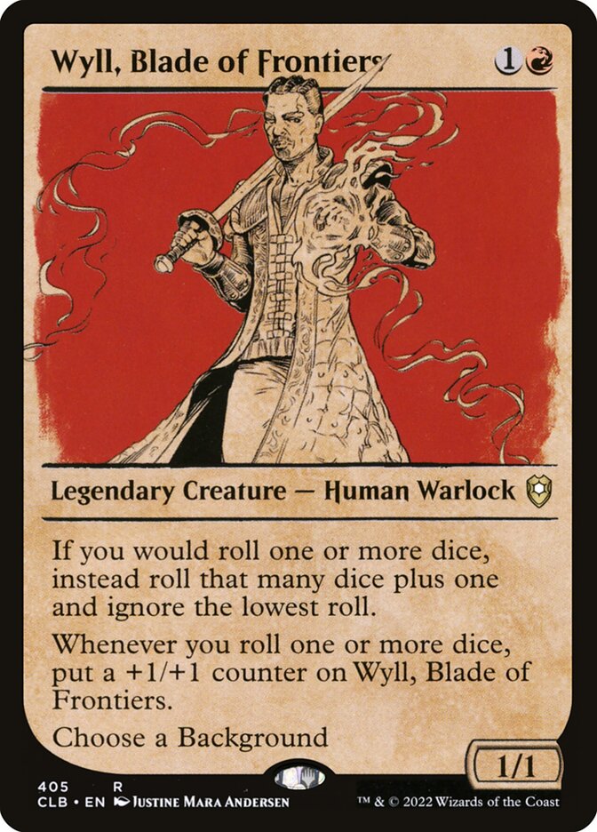 Wyll, Blade of Frontiers, Commander Legends: Battle For Baldur'S Gate Card Art