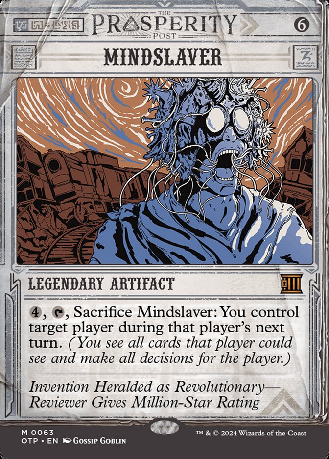 Mindslaver, Breaking News Card Art