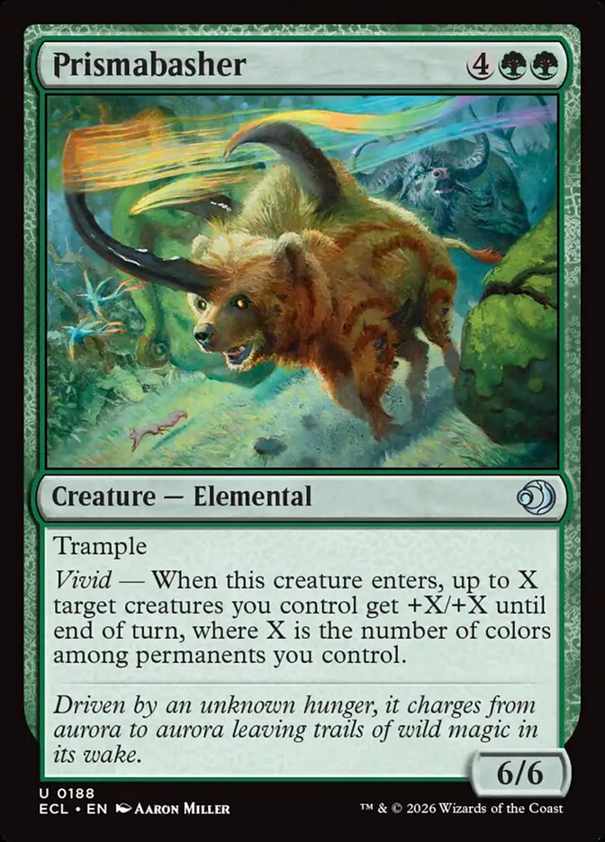 Prismabasher, Lorwyn Eclipsed Card Art