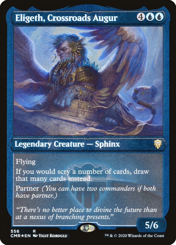 Eligeth, Crossroads Augur, Commander legends Card Art