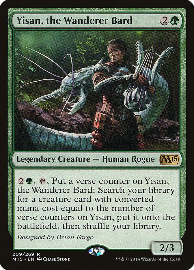 Yisan, the Wanderer Bard - Foil