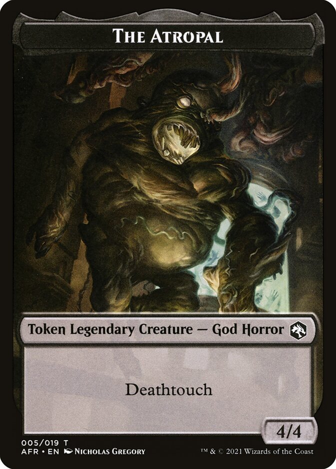 The Atropal, Adventures In The Forgotten Realms Tokens Card Art