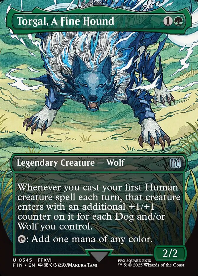 Torgal, A Fine Hound, Final fantasy Card Art