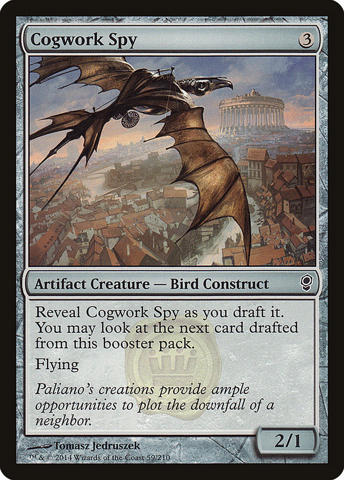 Cogwork Spy, Conspiracy Card Art