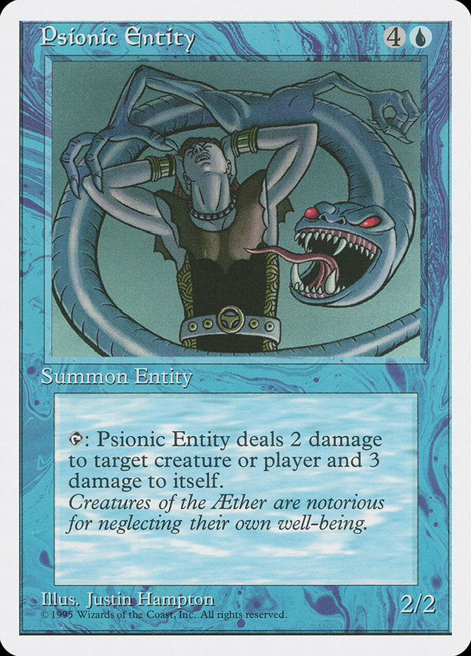 Psionic Entity, Fourth Edition Card Art