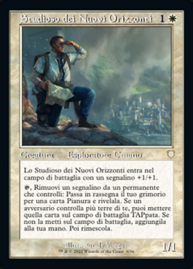 Scholar of New Horizons, The brothers' war commander Card Art