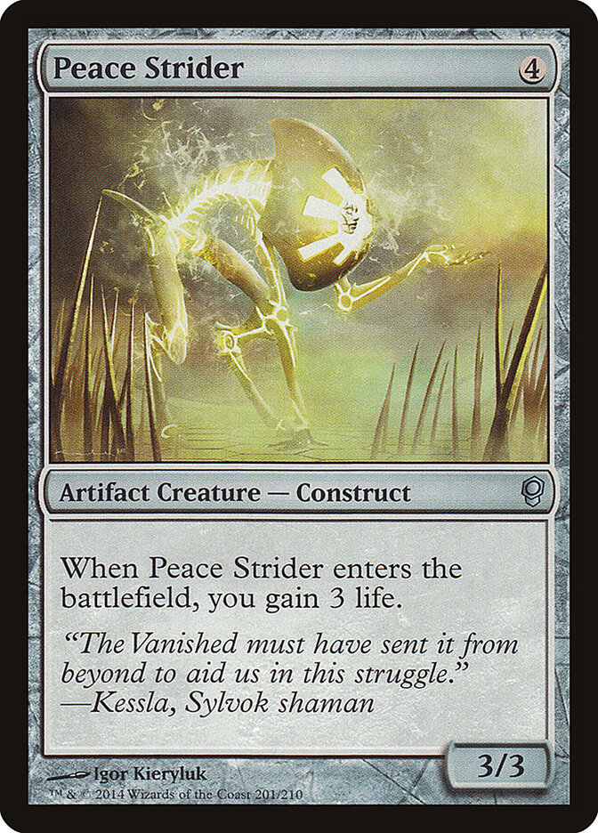 Peace Strider, Conspiracy Card Art