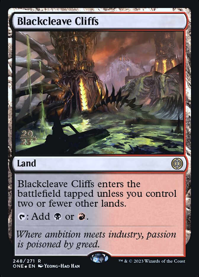 Blackcleave Cliffs - Foil