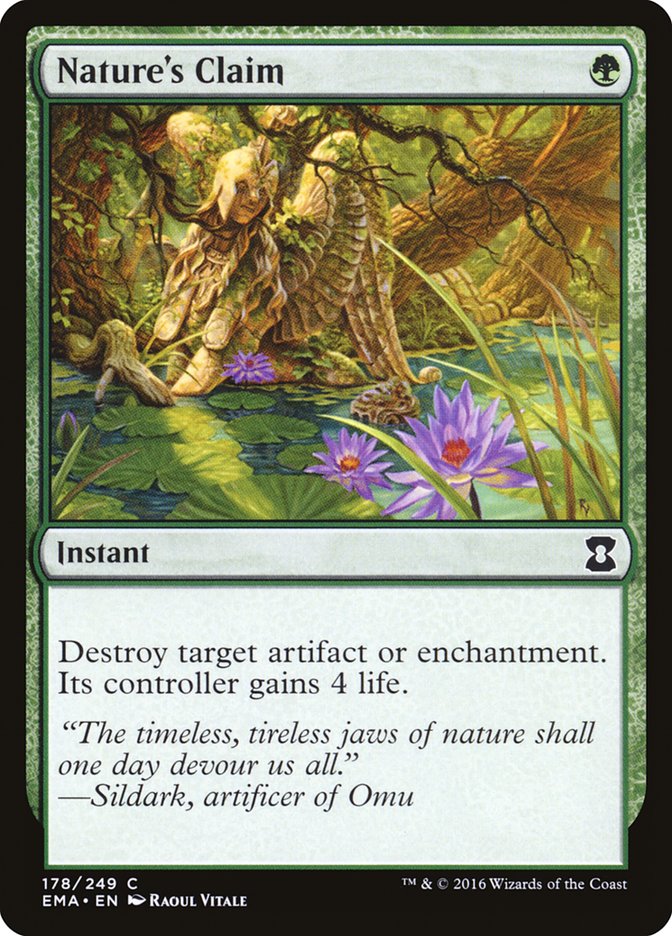 Nature's Claim, Eternal Masters Card Art