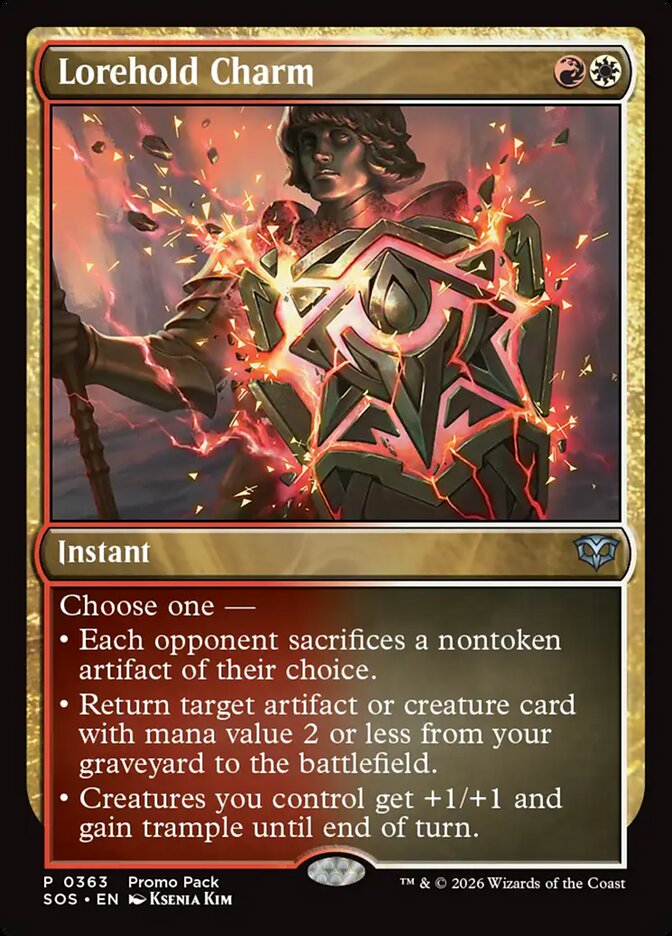 Lorehold Charm, Secrets Of Strixhaven Card Art