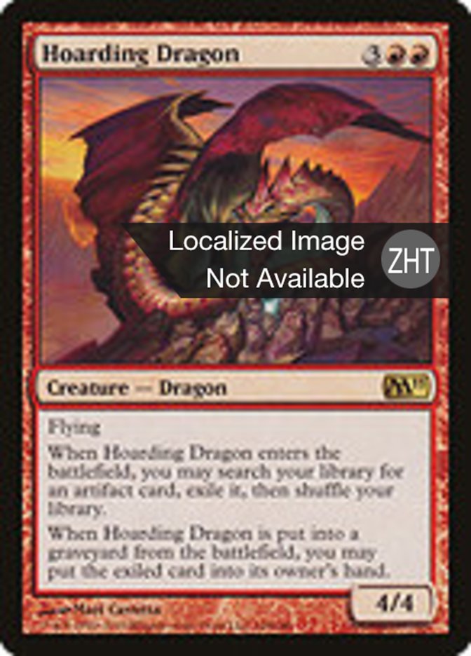 Hoarding Dragon, Magic 2011 Card Art