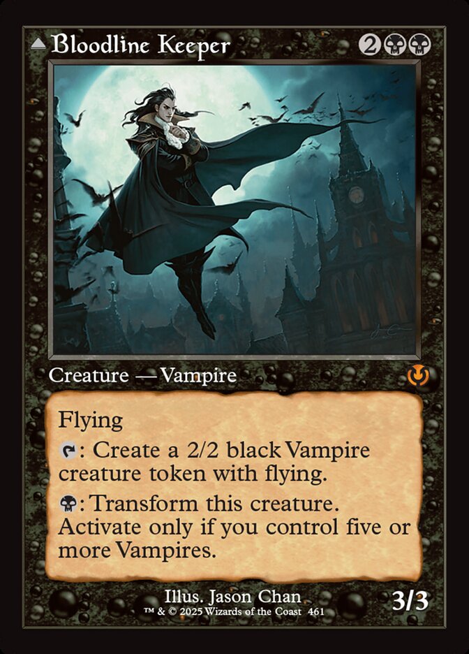 Bloodline Keeper // Lord of Lineage, Innistrad Remastered Card Art