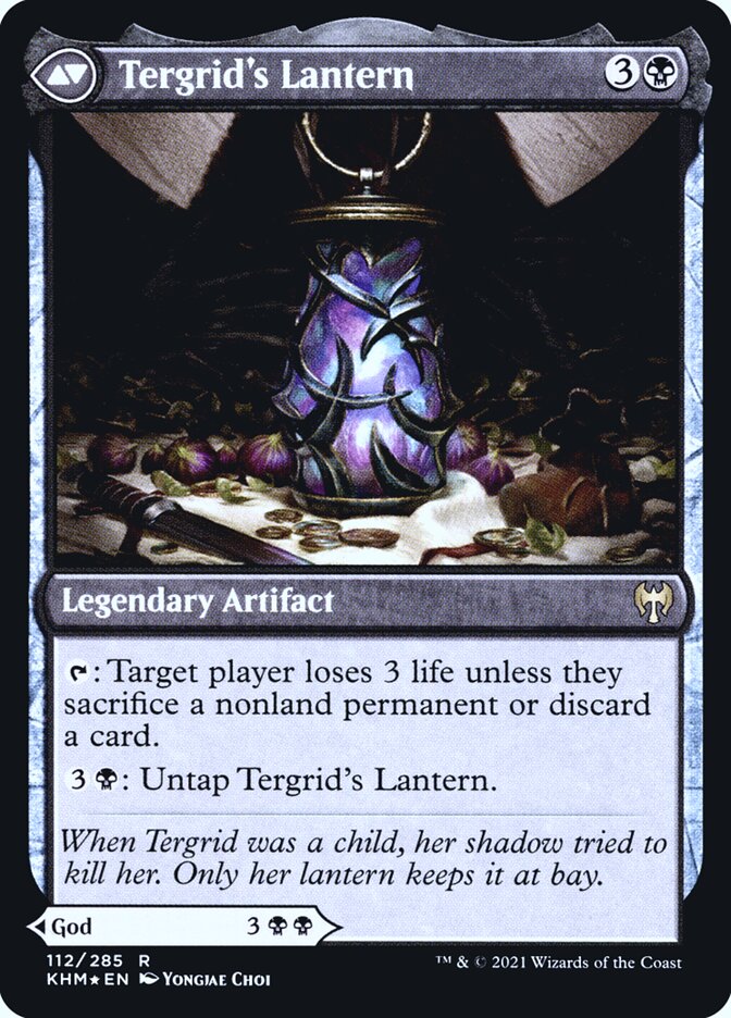 Tergrid, God of Fright // Tergrid's Lantern, Kaldheim Promos Card Art