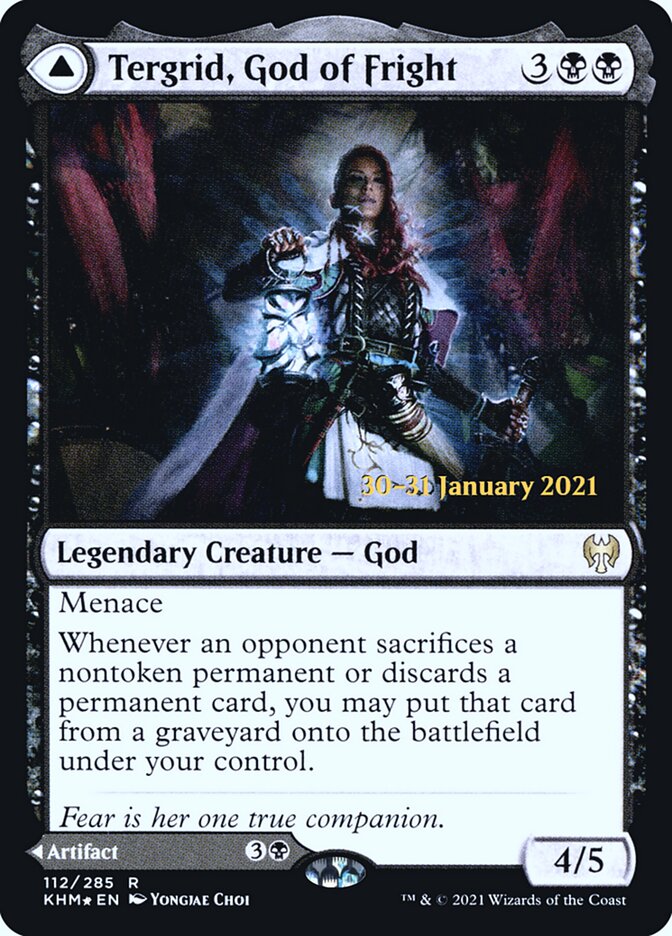 Tergrid, God of Fright // Tergrid's Lantern, Kaldheim Promos Card Art