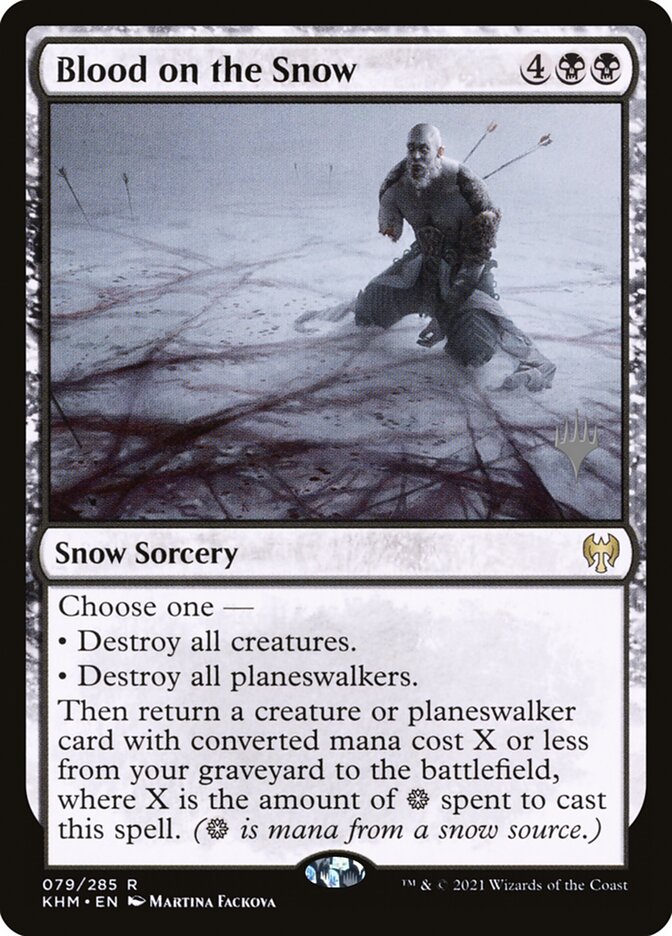 Blood on the Snow, Kaldheim Promos Card Art