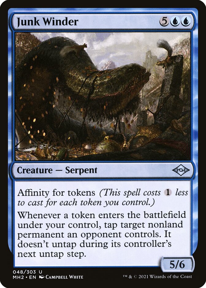 Junk Winder, Modern horizons 2 Card Art