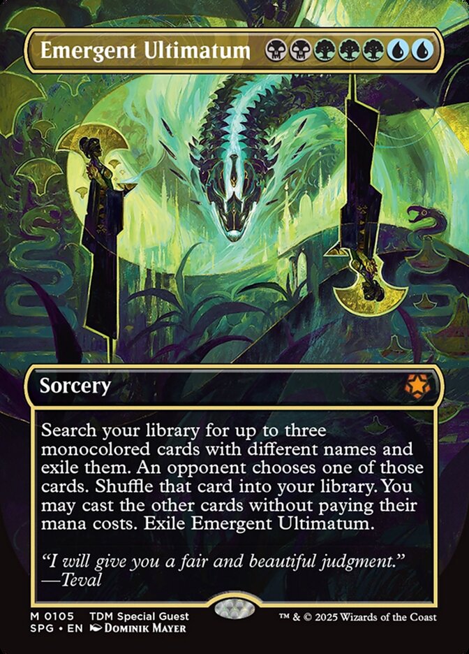 Emergent Ultimatum, Special guests Card Art