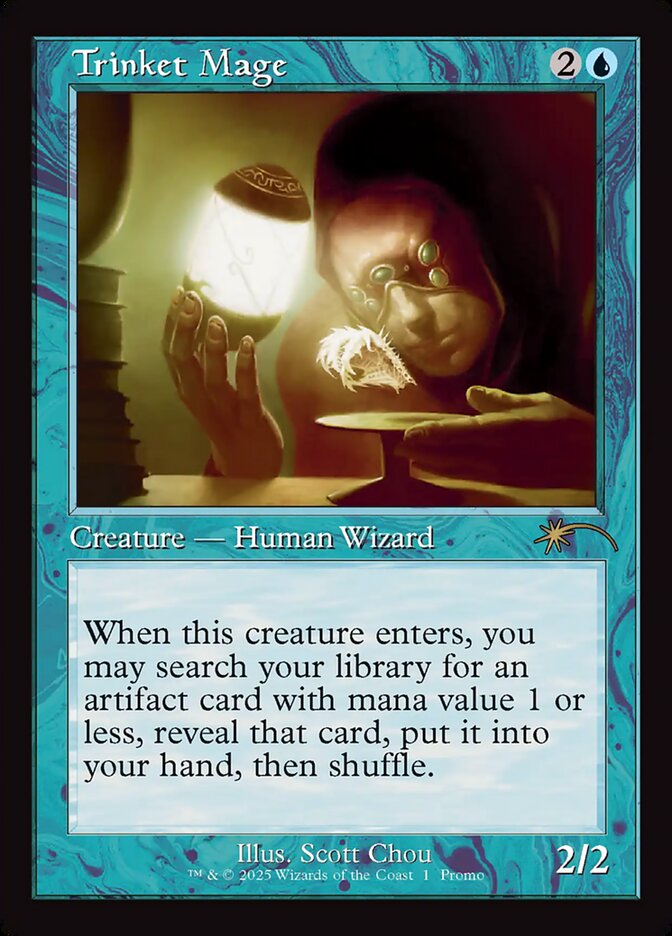 Trinket Mage, Wizards Play Network 2025 Card Art