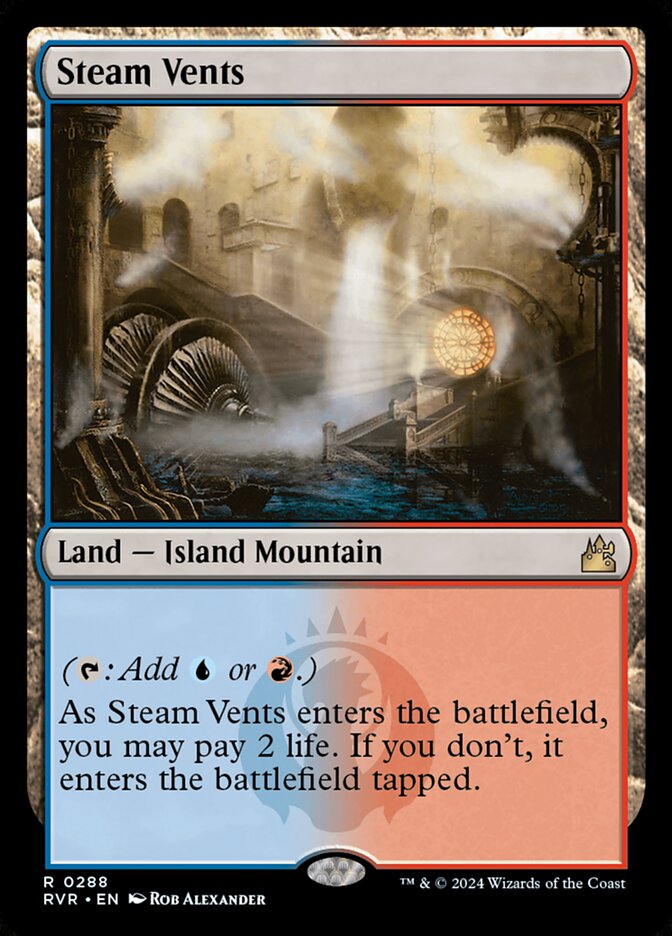 Steam Vents, Ravnica Remastered Card Art