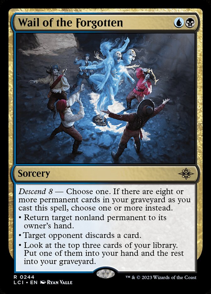 Wail of the Forgotten, The lost caverns of ixalan Card Art